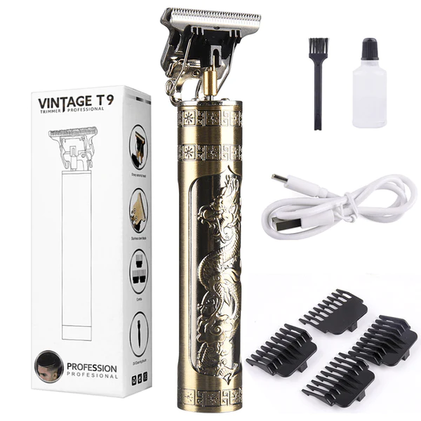 Barbeador e Aparador Vintage T9 Ultra Barbe